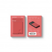 Elago Card Pocket - поставка тип джоб за документи и карти, прикрепяща се към всяко мобилно устройство (червен) 5