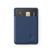 Elago Card Pocket - поставка тип джоб за документи и карти, прикрепяща се към всяко мобилно устройство (тъмносин) 2