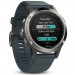 Garmin Fenix 5 - Мултиспорт GPS спортен часовник (сребрист с гранитно синя каишка) 6