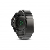 Garmin Fenix 5 Sapphire - Мултиспорт GPS спортен часовник със сапфирена леща (сив с метална каишка) 3