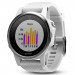 Garmin Fenix 5S - Мултиспорт GPS спортен часовник (сребрист с бяла каишка) 4