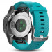Garmin Fenix 5S - Мултиспорт GPS спортен часовник (сребрист с тюркоазена каишка) 6