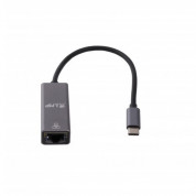LMP USB-C to Gigabit Ethernet Adapter - Ethernet адаптер за MacBook и компютри с USB-C (тъмносив) 1