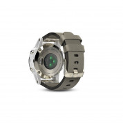Garmin Fenix 5S Sapphire - Мултиспорт GPS спортен часовник със сапфирена леща (шампанско с велурена каишка) 2
