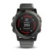 Garmin Fenix 5X Sapphire - Мултиспорт GPS спортен часовник с пълноцветна пътна карта (сив с метална каишка) 2