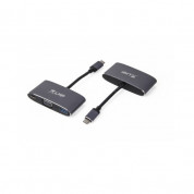 LMP USB-C Multiport Adapter VGA & USB 3.0 - адаптер за свързване от USB-C към VGA, USB-C, USB-A (тъмносив) 2