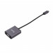 LMP USB-C to VGA Adapter - адаптер за свързване от USB-C към VGA (тъмносив) 3
