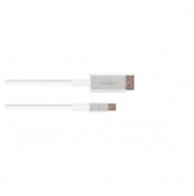 Moshi Mini DisplayPort to DisplayPort Cable 1.5m (4K/60fps) - White 3