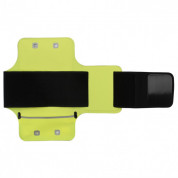 Tucano Ultraslim Armband - неопренов спортен калъф за ръка за смартфони до 5.5 инча (черен-лайм) 3