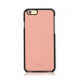 Knomo Leather Case - кожен (естествена кожа) кейс за iPhone 6, iPhone 6S (черен-клей) 1