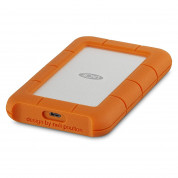 Lacie Rugged USB-C 4TB (silver-orange)