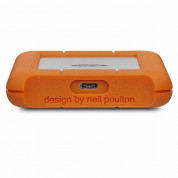 Lacie Rugged USB-C 4TB (silver-orange) 1