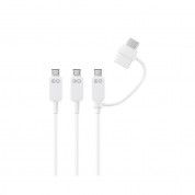 Samsung 3-in-1 Multi Charging Cable EP-MN930 white