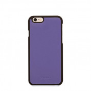 Knomo Moulded Mag Leather Case - кожен кейс (естествена кожа) за iPhone 6S, iPhone 6 (лилав)