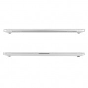 Moshi iGlaze Case - предпазен поликарбонатов кейс за MacBook Pro 15 Touch Bar (модели от 2016 до 2020 година) (прозрачен-мат) 6