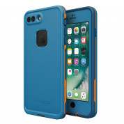 LifeProof Fre Touch ID - ударо и водоустойчив кейс за iPhone 8 Plus, iPhone 7 Plus (син)