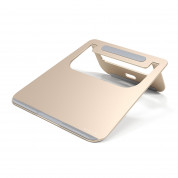 Satechi Aluminium Laptop Stand - преносима алуминиева поставка за MacBook и лаптопи (златиста)