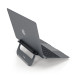 Satechi Aluminium Laptop Stand - преносима алуминиева поставка за MacBook и лаптопи (тъмносива) 2
