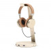 Satechi Aluminium Headphone Stand - дизайнерска алуминиева поставка за слушалки с USB изходи (златист) 1