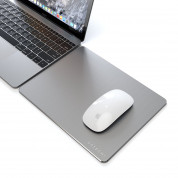 Satechi Aluminium Mouse Pad - дизайнерски алуминиев пад за мишка (тъмносив) 1