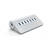 Satechi 7-Port Aluminium Hub - алуминиев 7-портов USB 3.0 хъб за компютри и лаптопи