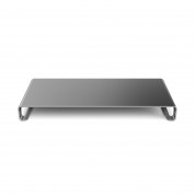 Satechi Aluminium Monitor Stand - настолна алуминиева поставка за монитори, MacBook и лаптопи (тъмносива) 1