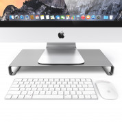 Satechi Aluminium Monitor Stand - настолна алуминиева поставка за монитори, MacBook и лаптопи (тъмносива) 4