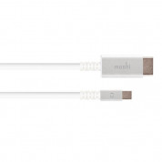 Moshi Mini DisplayPort to HDMI Cable 2m (4K) - White