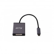 LMP USB-C to DVI Adapter - адаптер за свързване от USB-C към DVI (тъмносив)