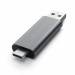 Satechi USB-C Card Reader USB 3.0 - четец за microSD и SD карти памет за мобилни устройства (тъмносив) 10