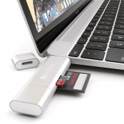 Satechi USB-C Card Reader USB 3.0 - четец за microSD и SD карти памет за мобилни устройства (сребрист) 6