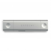 Satechi USB-C Card Reader USB 3.0 - четец за microSD и SD карти памет за мобилни устройства (сребрист) 3