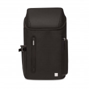 Moshi Arcus Multifunction Backpack - луксозна мултифункционална раница за таблети, смартфони и лаптопи до 15 инча (черен)