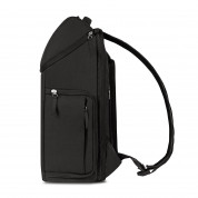 Moshi Arcus Multifunction Backpack - луксозна мултифункционална раница за таблети, смартфони и лаптопи до 15 инча (черен) 2