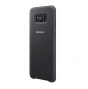 Samsung Silicone Cover Case - оригинален силиконов кейс за Samsung Galaxy S8 Plus (тъмносив)