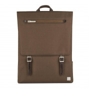 Moshi Helios Designer Laptop Backpack - дизайнерска раница за Macbook Pro 15 и лаптопи до 15 инча (кафяв) 1