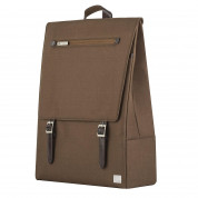 Moshi Helios Designer Laptop Backpack - дизайнерска раница за Macbook Pro 15 и лаптопи до 15 инча (кафяв)