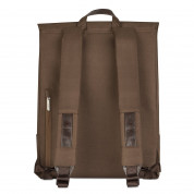 Moshi Helios Designer Laptop Backpack - дизайнерска раница за Macbook Pro 15 и лаптопи до 15 инча (кафяв) 3