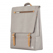 Moshi Helios Lite Designer Laptop Backpack - дизайнерска раница за Macbook Pro 13 и лаптопи до 13 инча (сив)