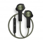 Bang & Olufsen BeoPlay H5 - уникални безжични слушалки с микрофон и управление на звука за мобилни устройства (тъмнозелен)