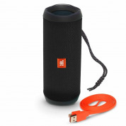 JBL Flip Wireless 4 - водоустойчив безжичен bluetooth спийкър и микрофон за мобилни устройства (черен) 2