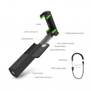 iOttie MiGo Mini Selfie Stick - безжичен селфи стик за смартфони и GoPro 1