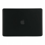 Tucano Nido Hard Shell Case - матиран предпазен кейс за MacBook Air 11 (модели от 2010 до 2015 година) (черен)