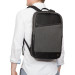 Knomo Southampton Laptop Backpack - луксозна раница за MacBook Pro 15 и преносими компютри до 15.6 инча (сив) 7