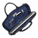 Knomo Foster Leather Laptop Briefcase - луксозна кожена чанта за преносими компютри до 14 инча (черен) 3