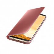 Samsung Clear View Stand Cover EF-ZG955CPEGWW for Samsung Galaxy S8 Plus (rose)