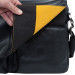 Knomo Kobe Soft Leather Messenger Bag - луксозна кожена чанта за преносими компютри до 15 инча (черен) 4