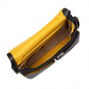Knomo Kobe Soft Leather Messenger Bag - луксозна кожена чанта за преносими компютри до 15 инча (черен) 2