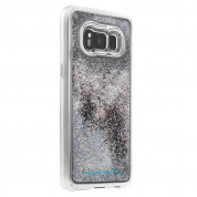 CaseMate Waterfall Case - дизайнерски кейс с висока защита за Samsung Galaxy S8 (сребрист)