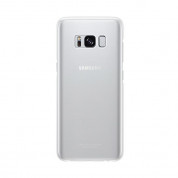 Samsung Clear Cover Case EF-QG950CSEGWW for Samsung Galaxy S8 (clear-silver)  2